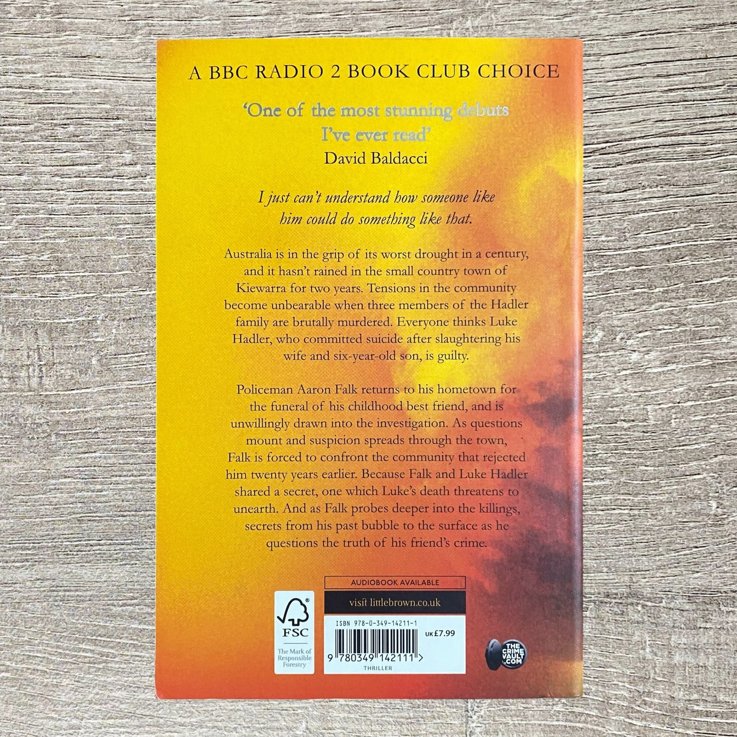 The Dry By Jane Harper 2017 Paperback Book