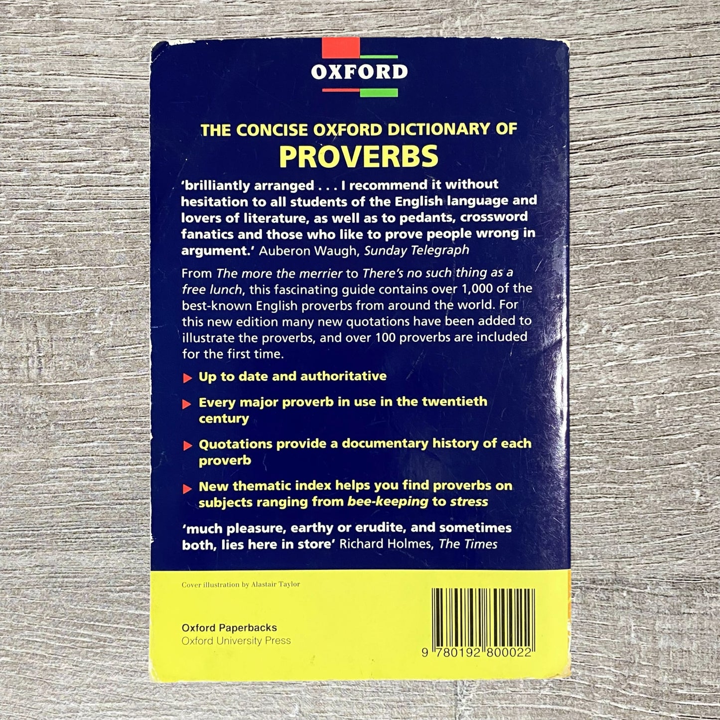 The Concise Oxford Dictionary Of Proverbs Edited By John Simpson 1993 Paperback