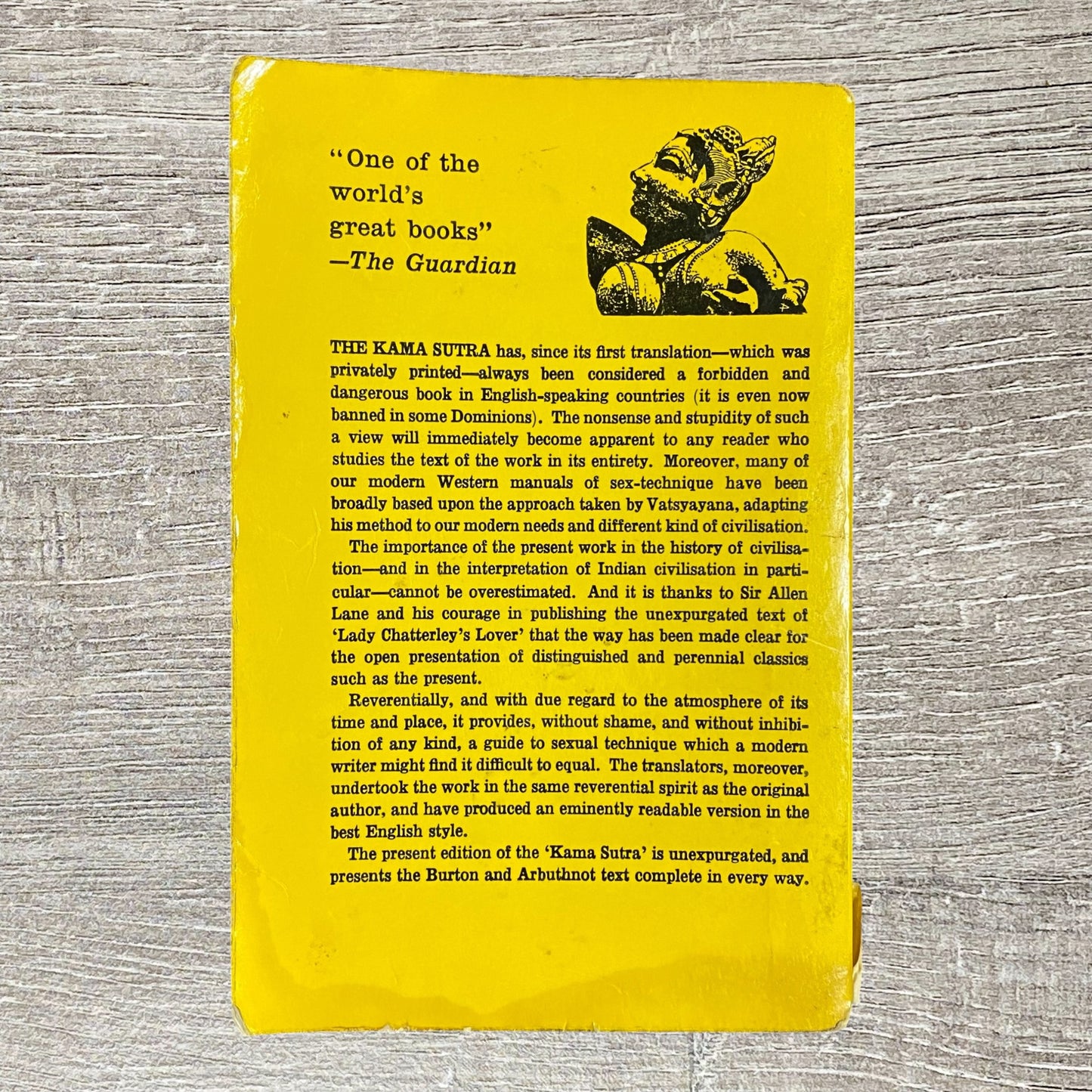 Kama Sutra Of Vatsyayana Sir Richard Burton & F.F. Arbuthnot 1973 Paperback Book