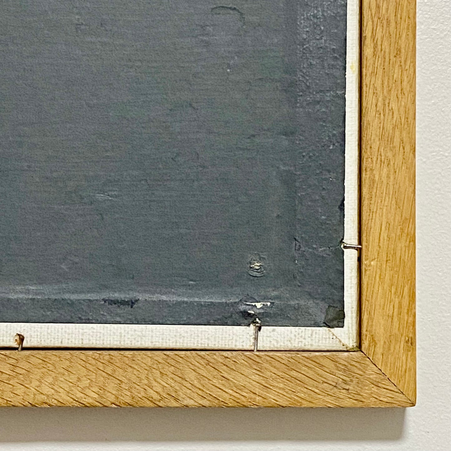 Vintage Lakeside Mountain Landscape Oil On Board Signed A Roodhouse 1972 Framed