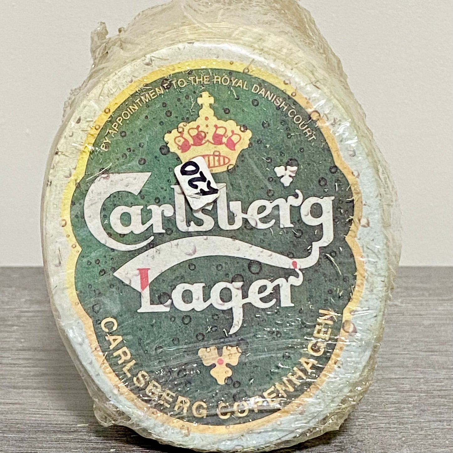Vintage Retro Carlsberg Copenhagen Lager Royal Danish Court Beer Mat Mats Sealed