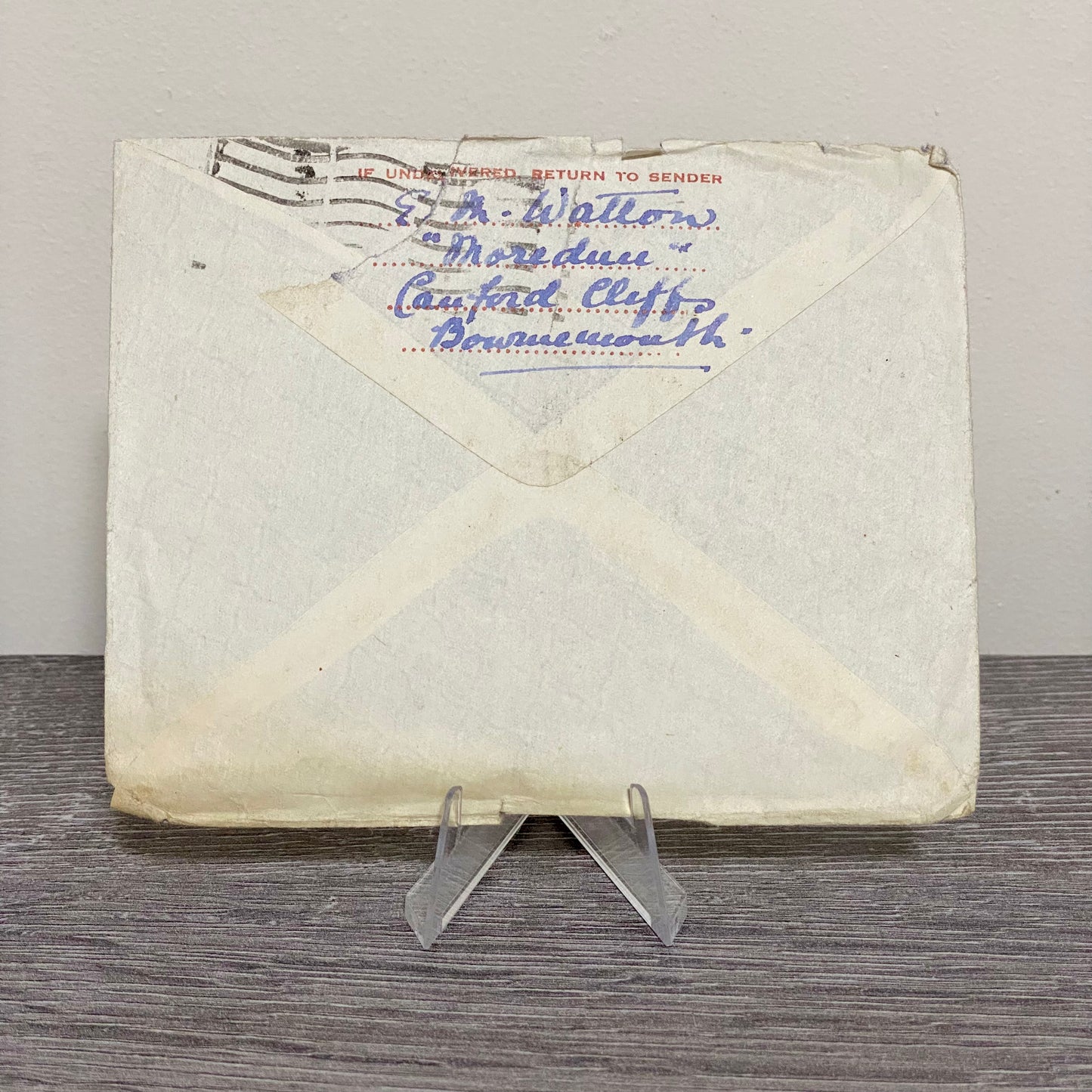 1941 GB King George VI 2d 1/2d Green Orange Stamp Cover Bournemouth 30 Nov Rare