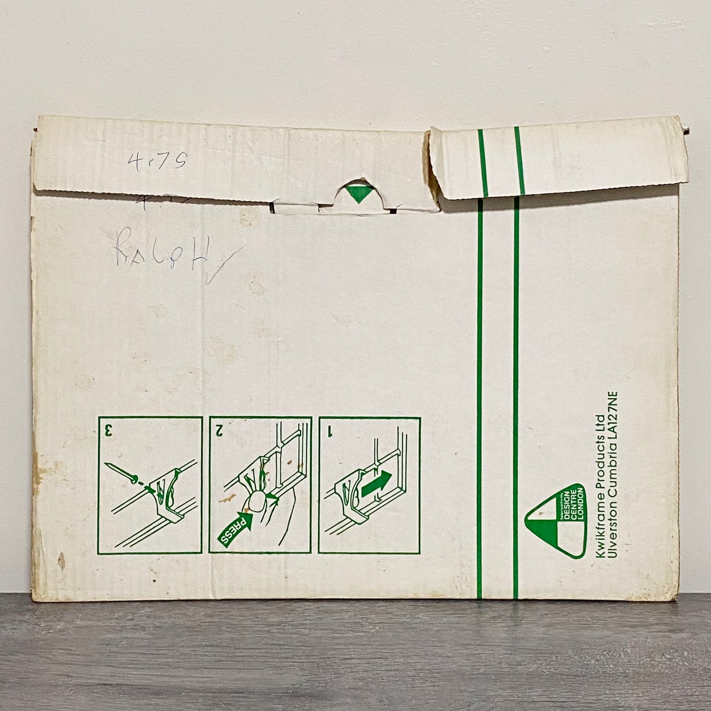 Vintage Wright Brothers Model A Biplane Plate Signed Gerald Coulson Art Print