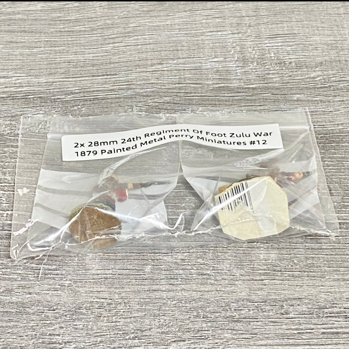 2x 28mm 24th Regiment Of Foot Zulu War 1879 Painted Metal Perry Miniatures #12