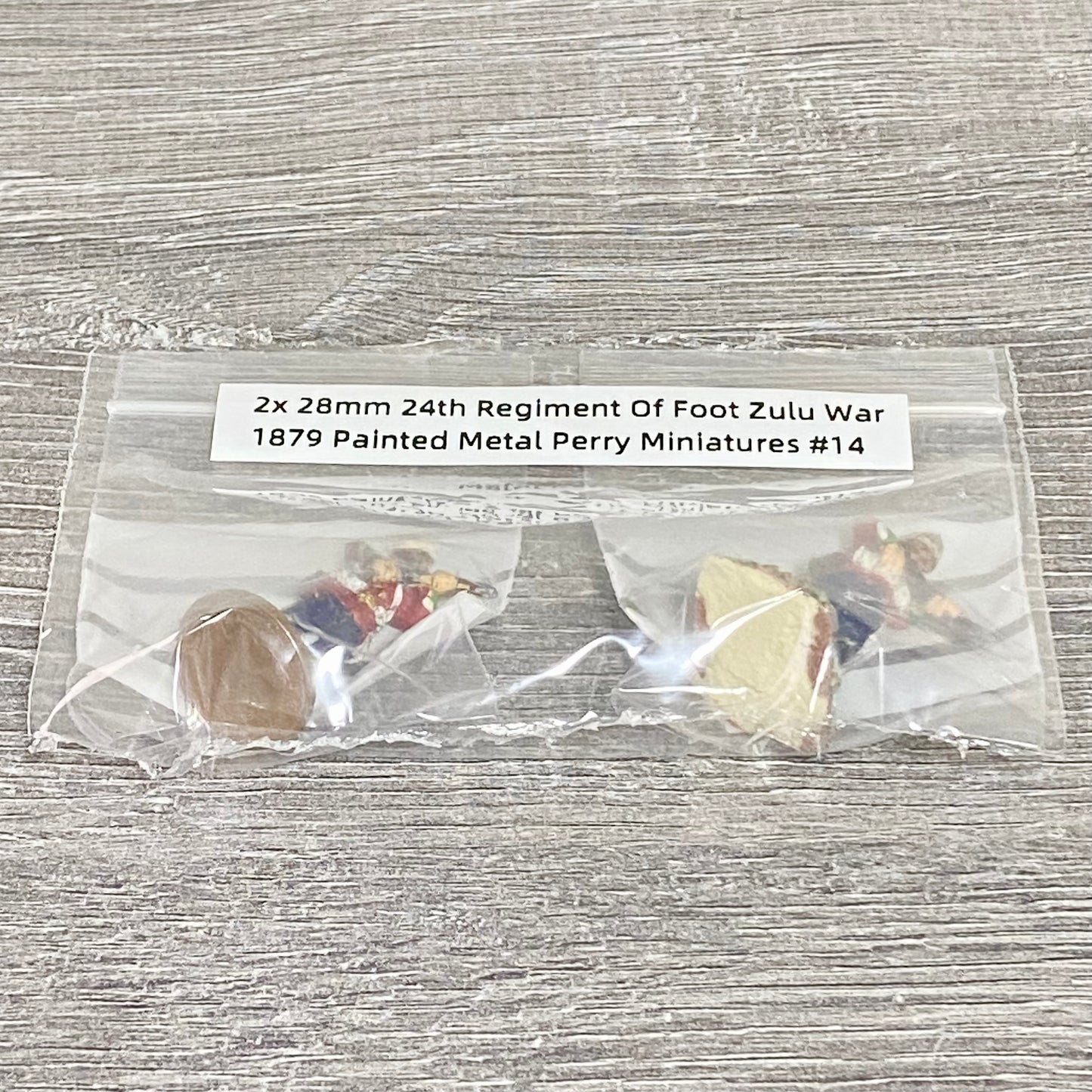 2x 28mm 24th Regiment Of Foot Zulu War 1879 Painted Metal Perry Miniatures #14