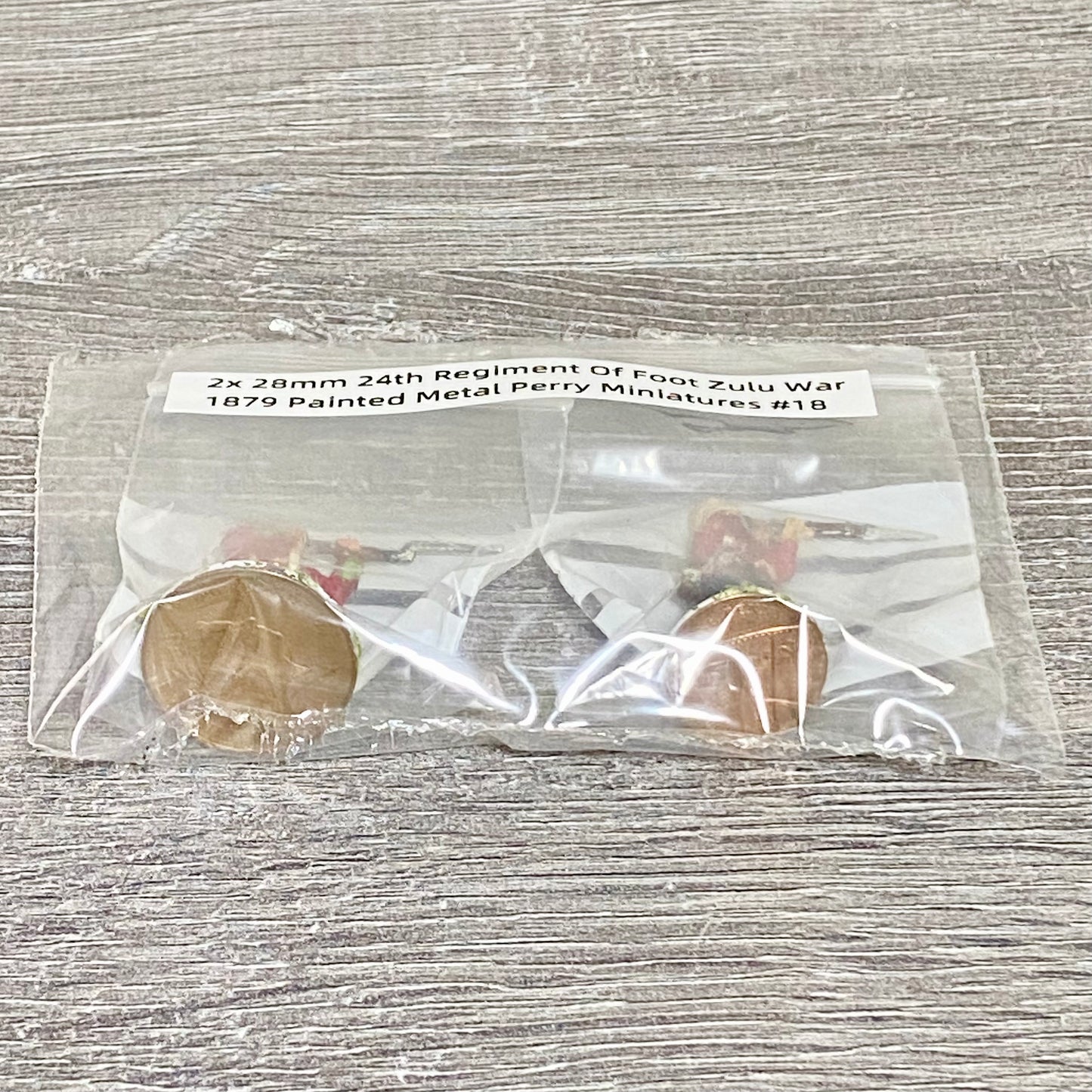 2x 28mm 24th Regiment Of Foot Zulu War 1879 Painted Metal Perry Miniatures #18