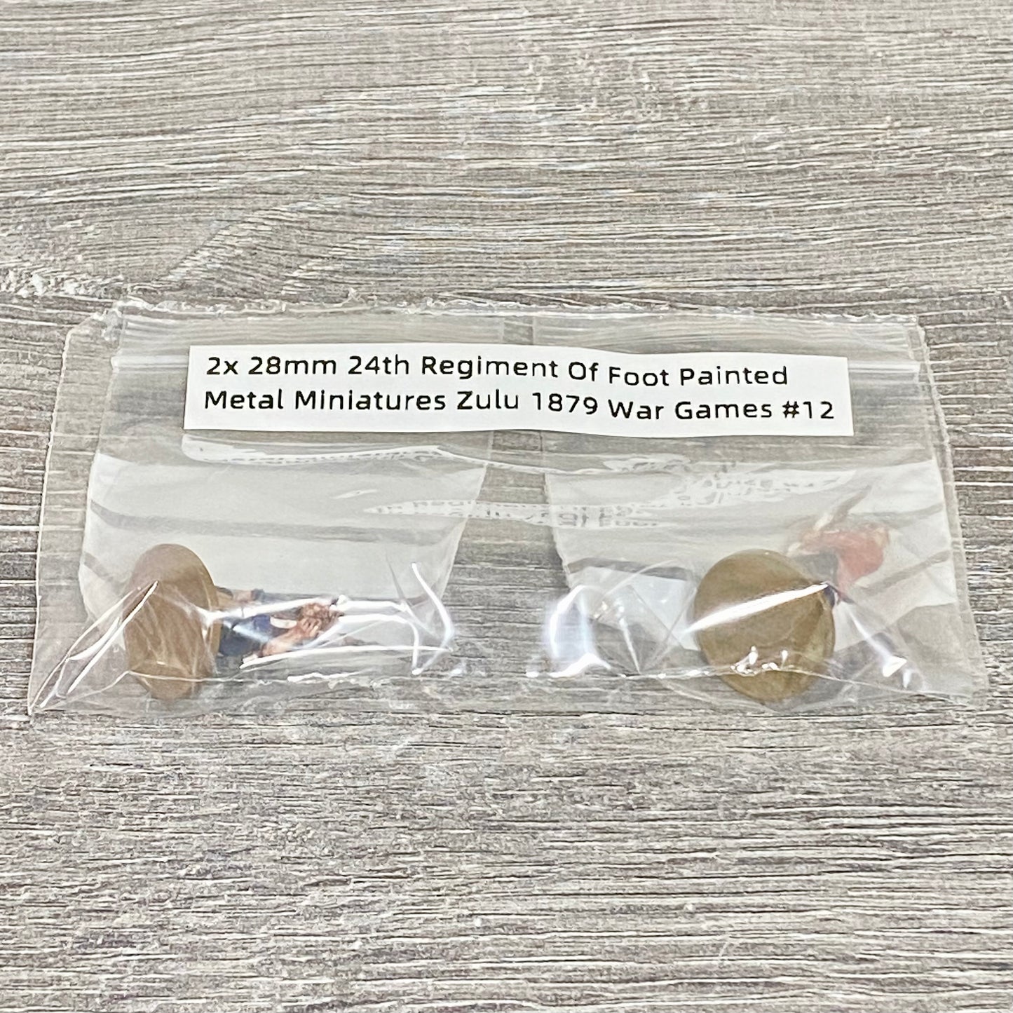 2x 28mm 24th Regiment Of Foot Painted Metal Miniatures Zulu 1879 War Games #12