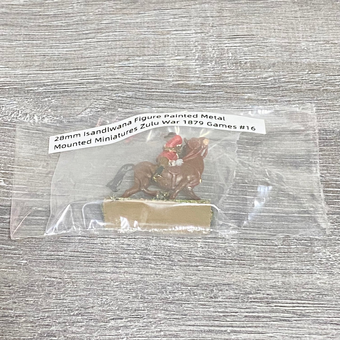 28mm Isandlwana Figure Painted Metal Mounted Miniatures Zulu War 1879 Games #16