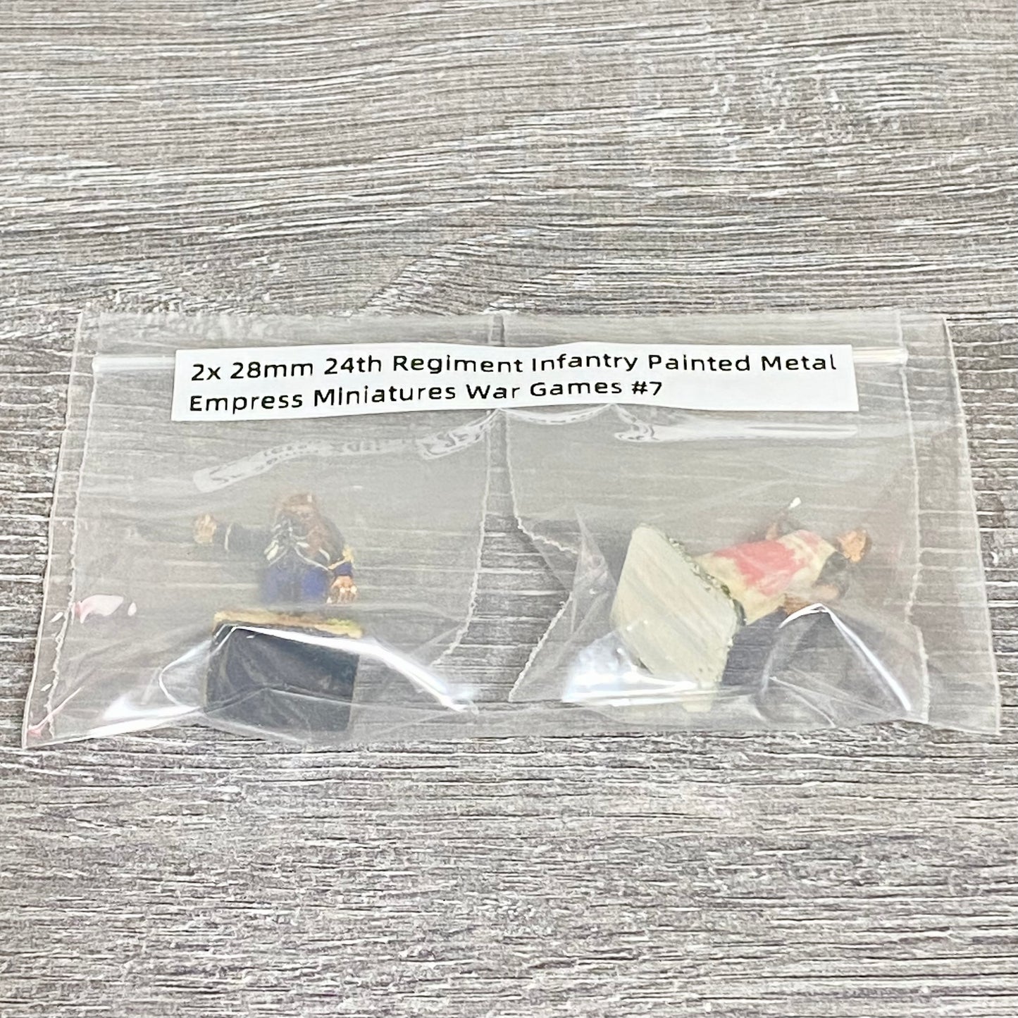 2x 28mm 24th Regiment Infantry Painted Metal Empress Miniatures War Games #7