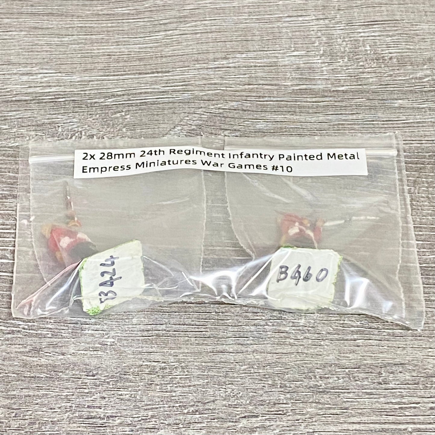 2x 28mm 24th Regiment Infantry Painted Metal Empress Miniatures War Games #10