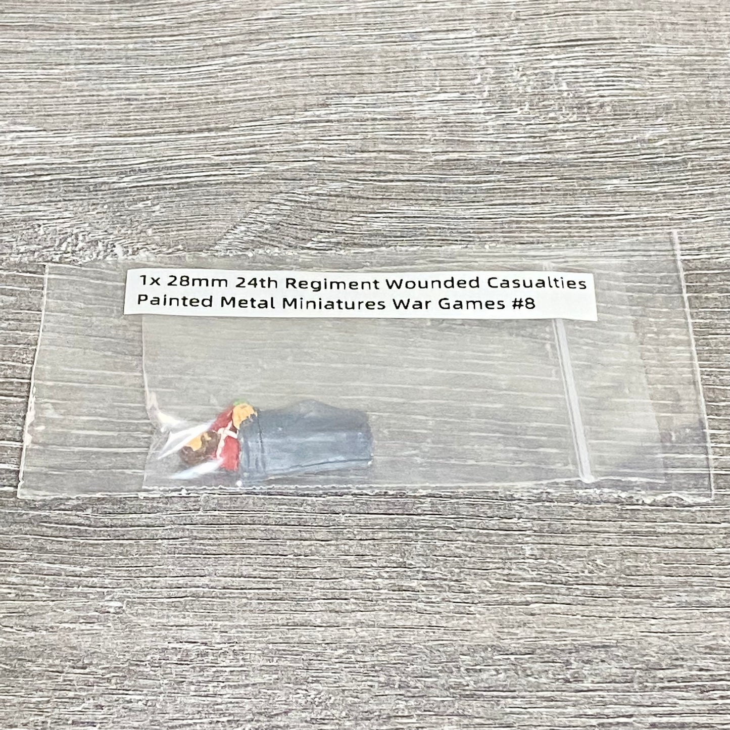 1x 28mm 24th Regiment Wounded Casualties Painted Metal Miniatures War Games #8