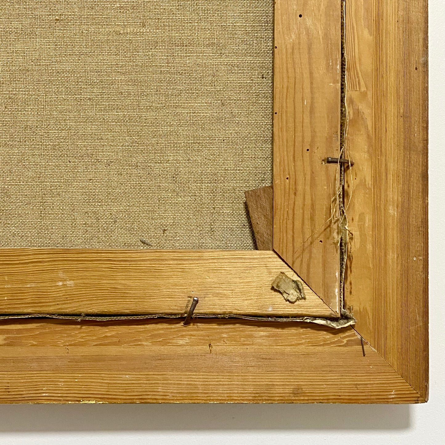 Vintage The Hunt Breakfast Textured Canvas Print After Frank Moss Bennett Framed