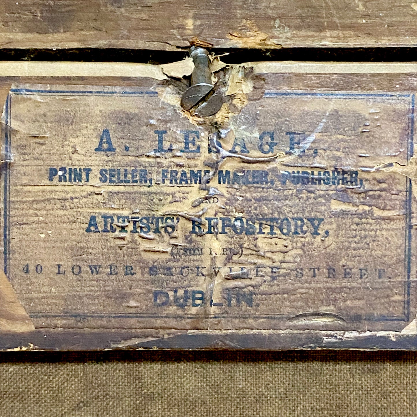 19th Century Seated Gentleman Portrait Burns & Byron Books Oil On Canvas Framed