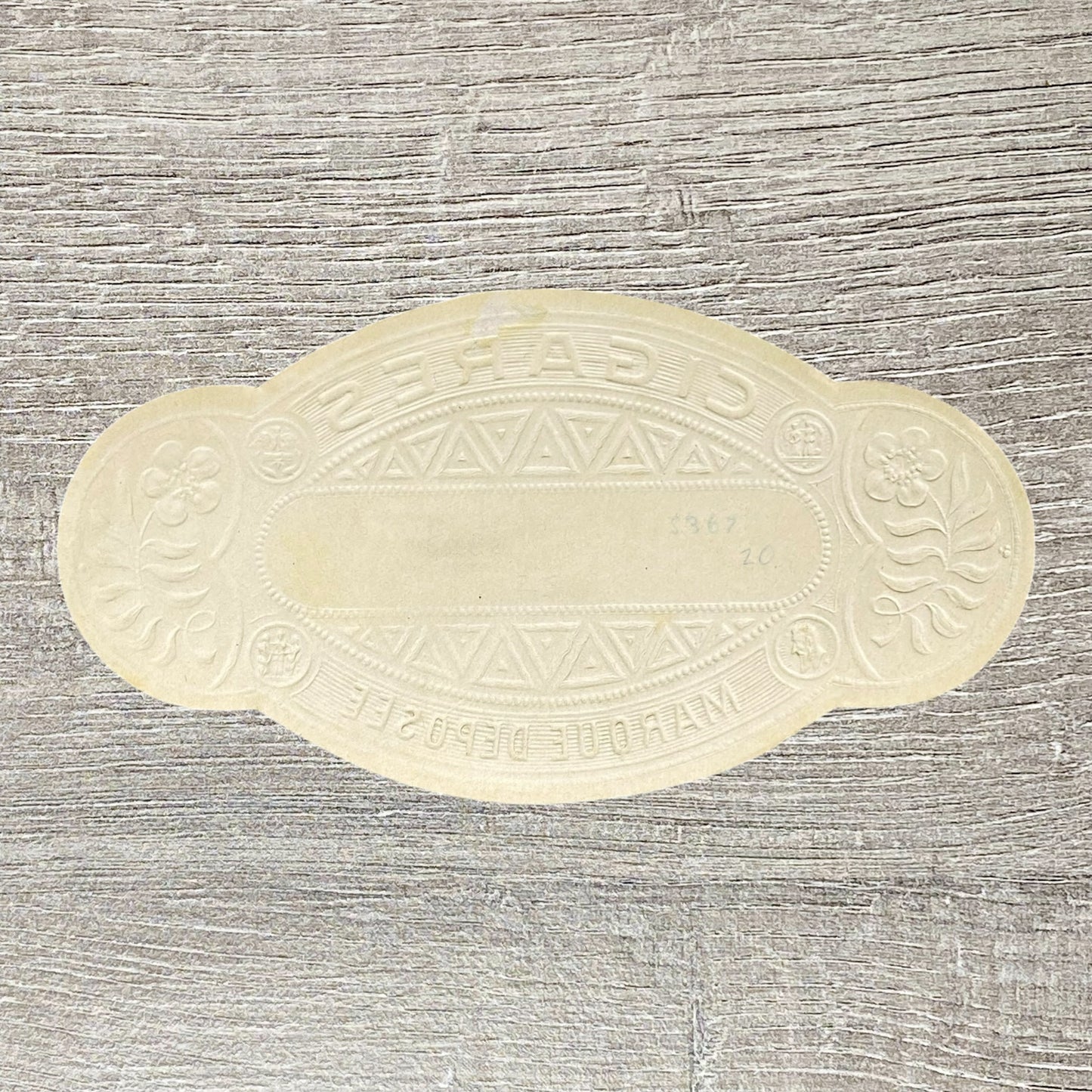 Vintage Cigares Bouquet Cigars Advertising Cigar Box Label Early 20th Century