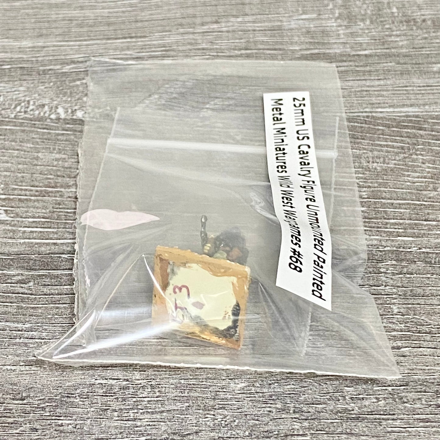 25mm US Cavalry Figure Unmounted Painted Metal Miniatures Wild West Wargames #68