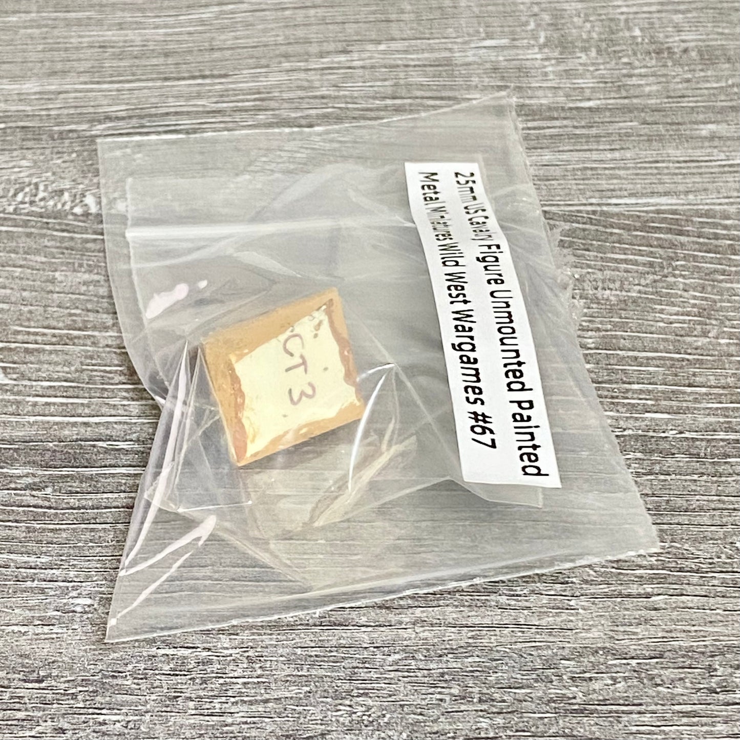 25mm US Cavalry Figure Unmounted Painted Metal Miniatures Wild West Wargames #67