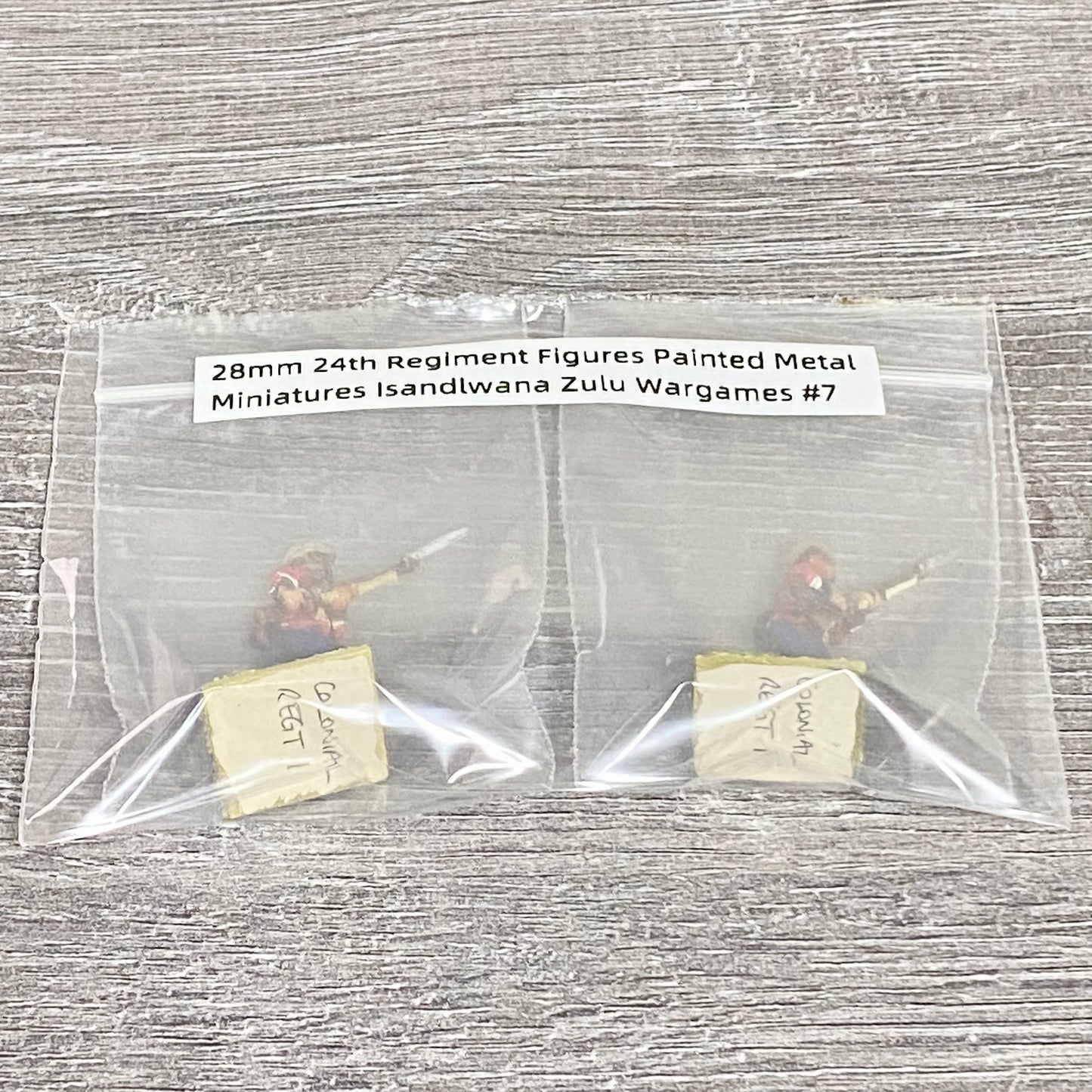 28mm 24th Regiment Figures Painted Metal Miniatures Isandlwana Zulu Wargames #7
