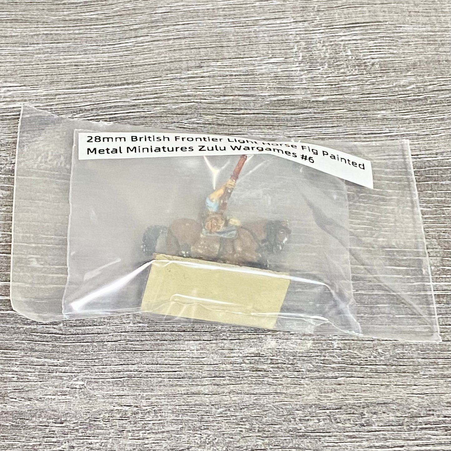 28mm British Frontier Light Horse Fig Painted Metal Miniatures Zulu Wargames #6