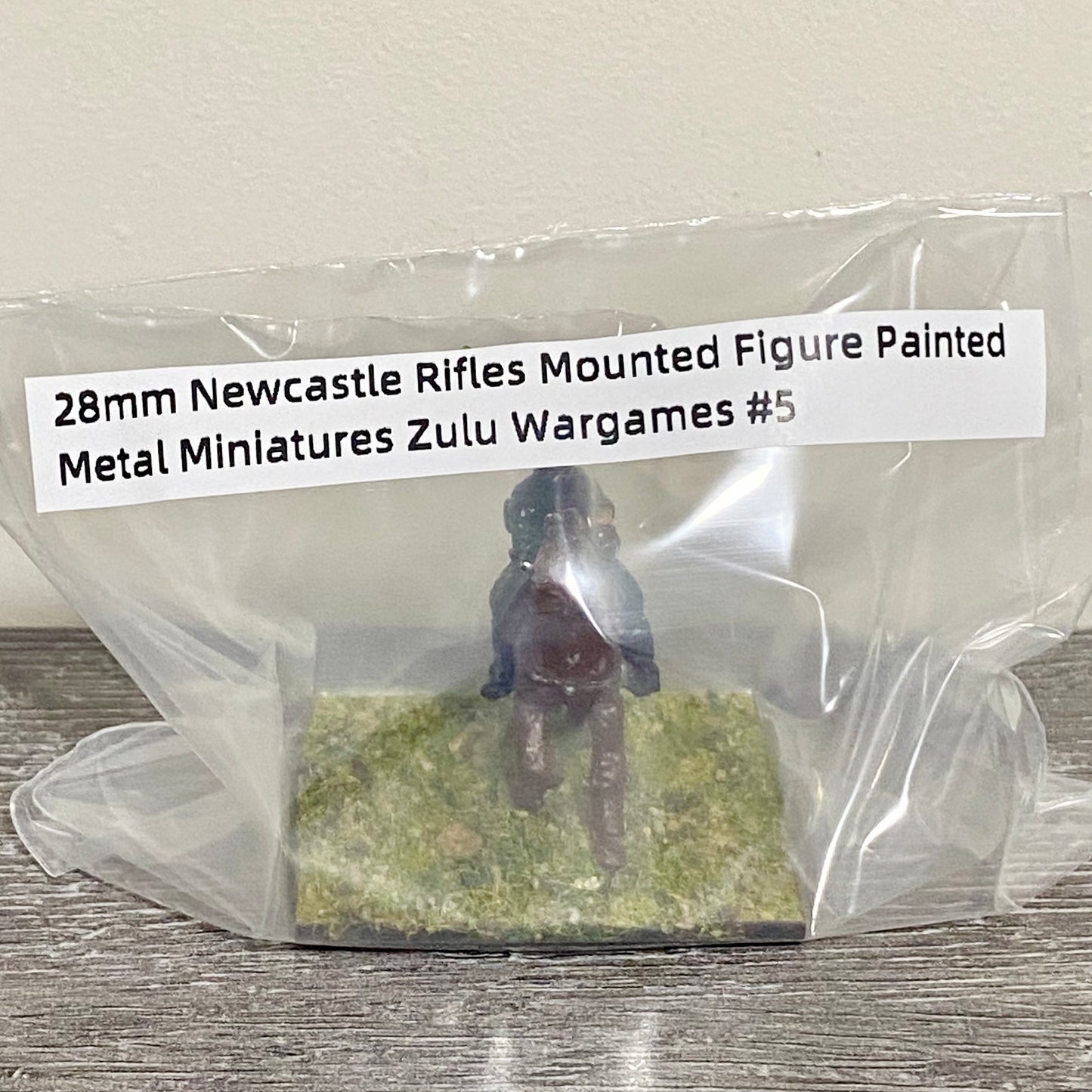 28mm Newcastle Rifles Mounted Figure Painted Metal Miniatures Zulu Wargames #5