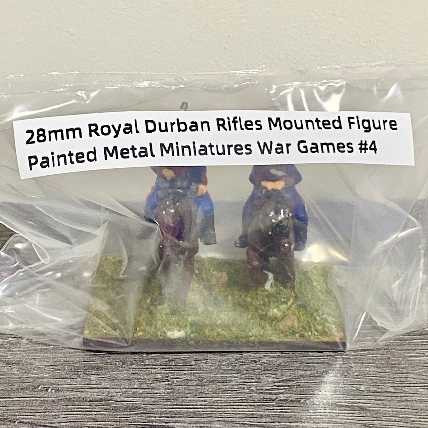 28mm Royal Durban Rifles Mounted Figure Painted Metal Miniatures War Games #4