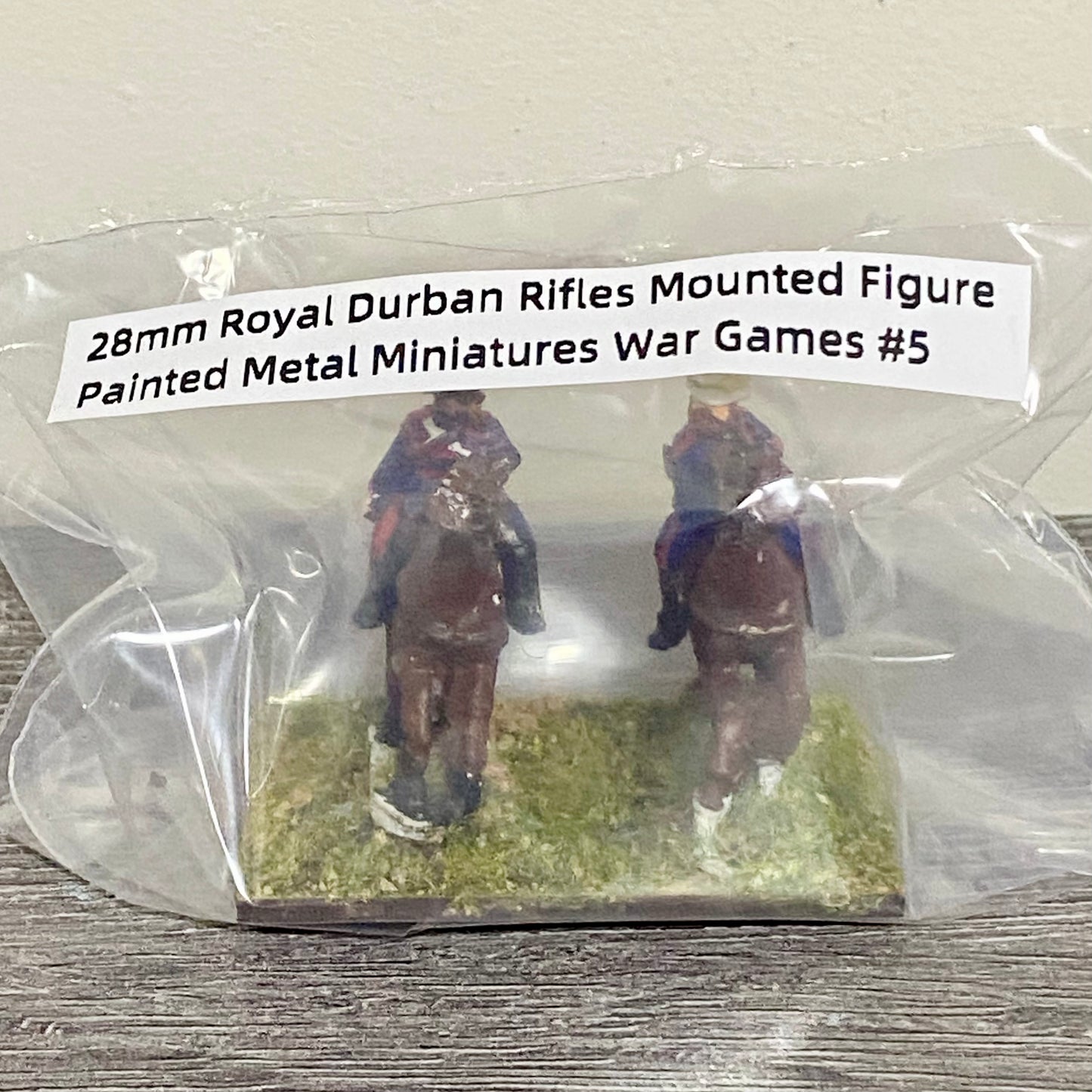 28mm Royal Durban Rifles Mounted Figure Painted Metal Miniatures War Games #5