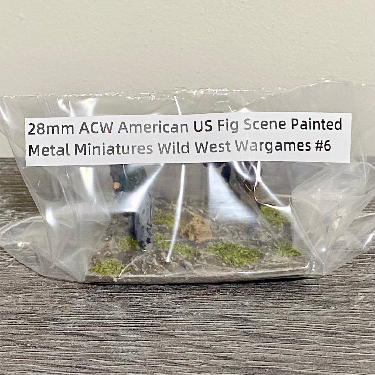 28mm ACW American US Fig Scene Painted Metal Miniatures Wild West Wargames #6
