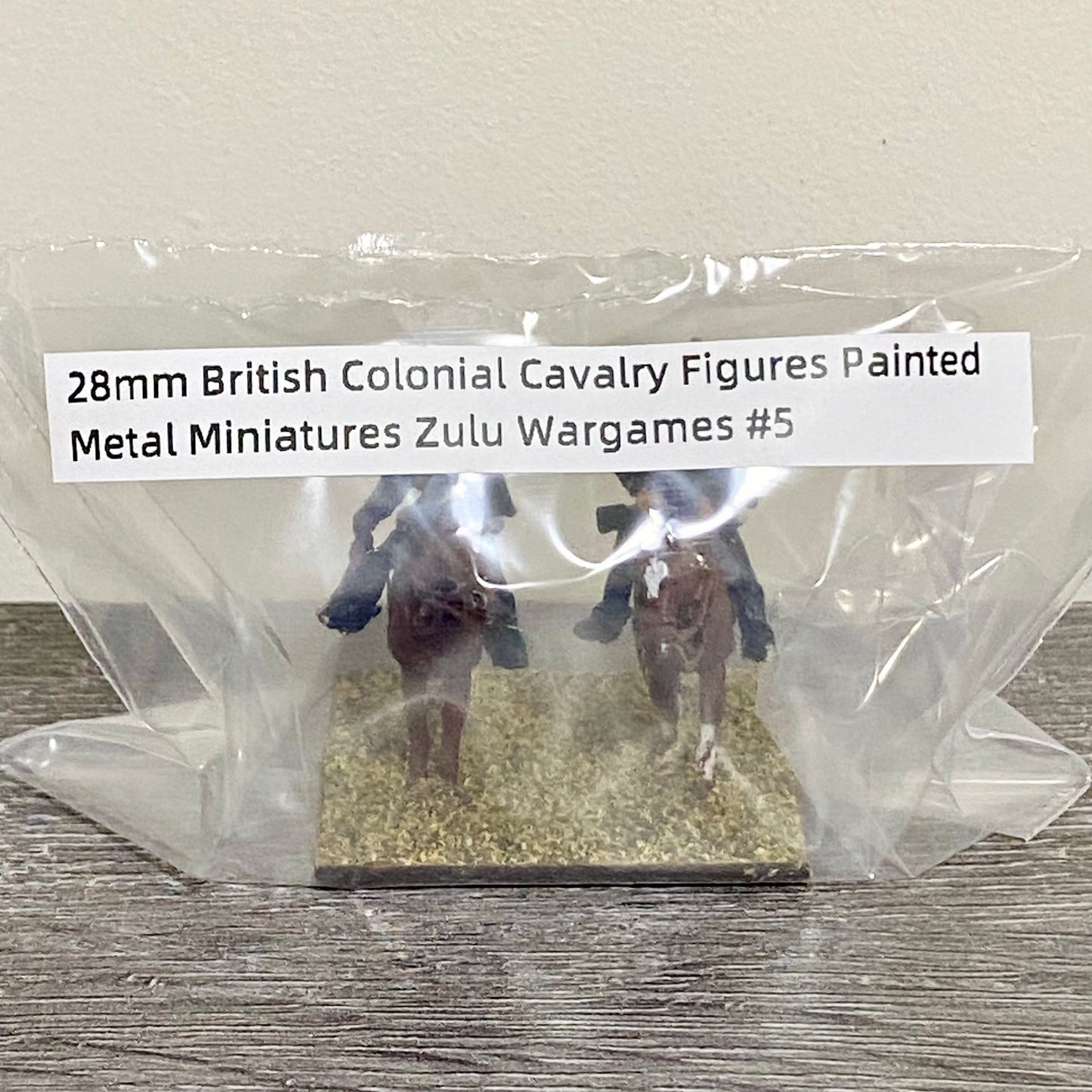 28mm British Colonial Cavalry Figures Painted Metal Miniatures Zulu Wargames #5