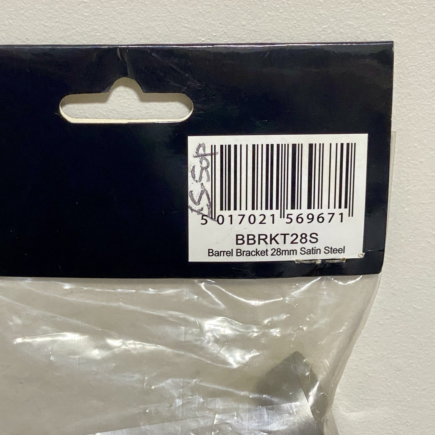 Kestrel Curtain 28mm Barrel Bracket Metal Satin Steel Colour Kit BBRKT28S Rare
