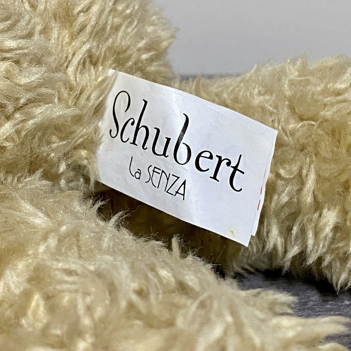 Vintage Schubert La Senza Collectible Soft Plush Teddy Bear 1997 Limited Edition