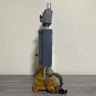 Vintage Electrical Box Steampunk Double Light Lamp Art Deco Custom Built Rare