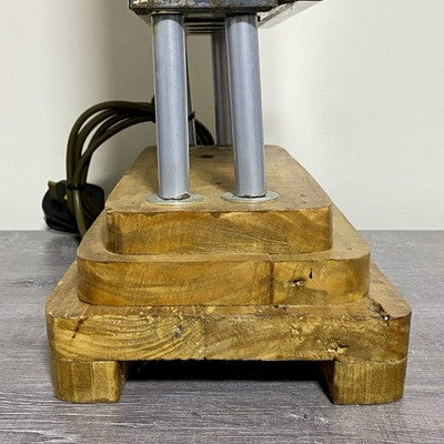 Vintage Electrical Box Steampunk Double Light Lamp Art Deco Custom Built Rare