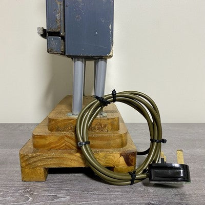 Vintage Electrical Box Steampunk Double Light Lamp Art Deco Custom Built Rare