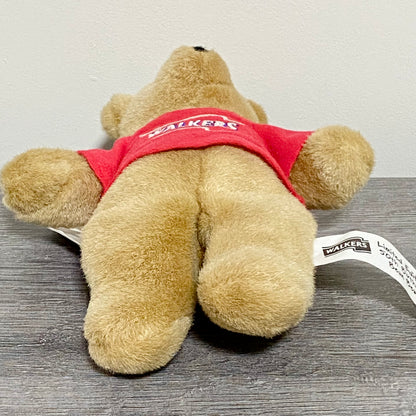 Walkers Crips Limited Edition 50th Birthday Bean Bear Soft Plush Toy Teddy Bear