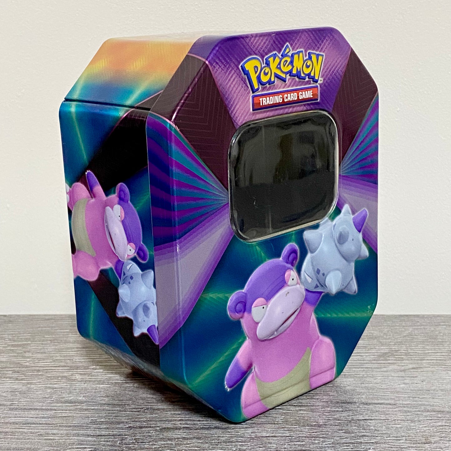 Pokémon Trading Card Game V Forces Collectors Tin Only Galarian Slowbro V Empty