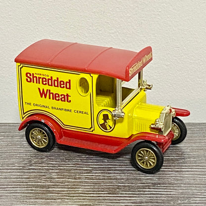 Vintage Lledo Days Gone 1920 Ford Model T Van Shredded Wheat Promotional Model