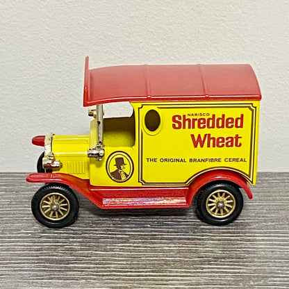Vintage Lledo Days Gone 1920 Ford Model T Van Shredded Wheat Promotional Model