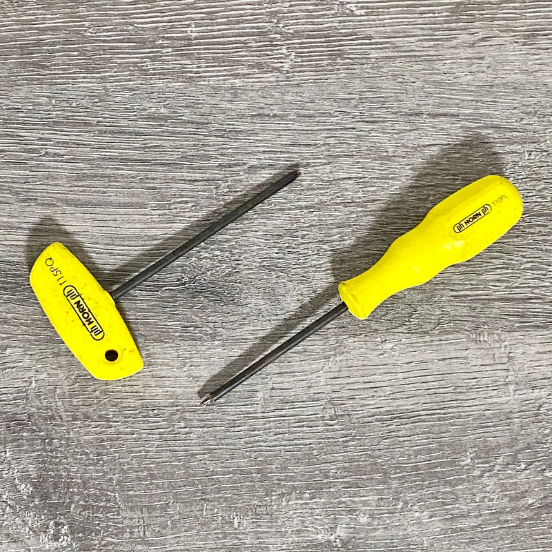 Horn Machine Tools Torx T15PQ & T10PL Star Screwdrivers CNC 2 Piece Bundle