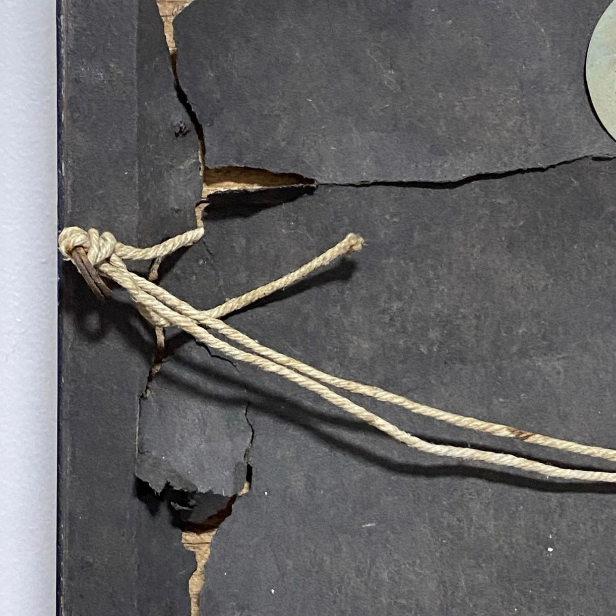 Antique Sir Paul Rycaut Portrait Engraving Wall Hanging Framed Art 1700s Rare