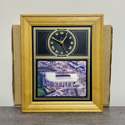 Newcastle United St James Park Framed Picture & Wall Clock Football Boxed Rare
