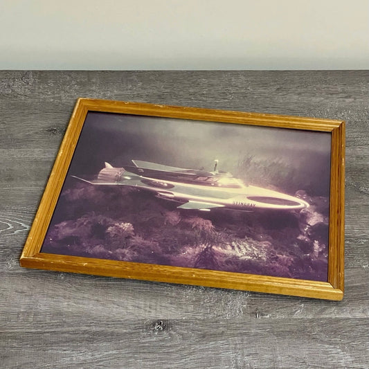 Vintage Stingray 1964 Sci-fi TV Show Framed Photo Wall Hanging Collectible Rare