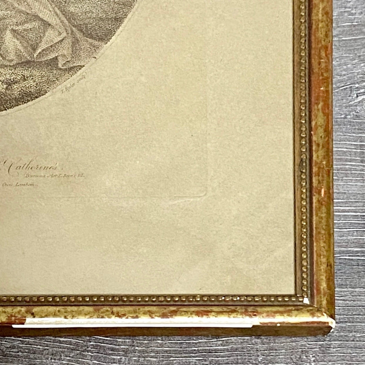 Antique Signora Storace As Clara Duenna Portrait Engraving Art Print 1790 Rare