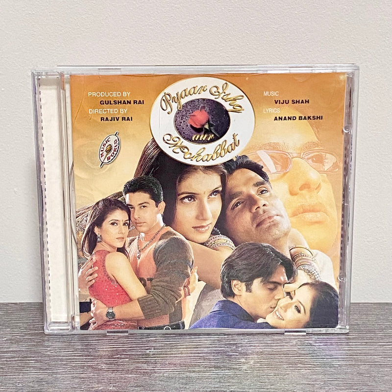 Viju Shah Anand Bakshi Pyaar Ishq Aur Mohabbat Audio CD 2001 Bollywood Hindi