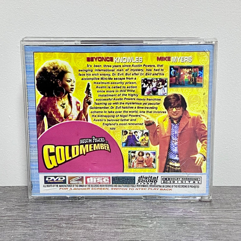 Superbit Austin Powers Goldmember 2 Disk DVD Video CD 2002 Mike Myers Comedy