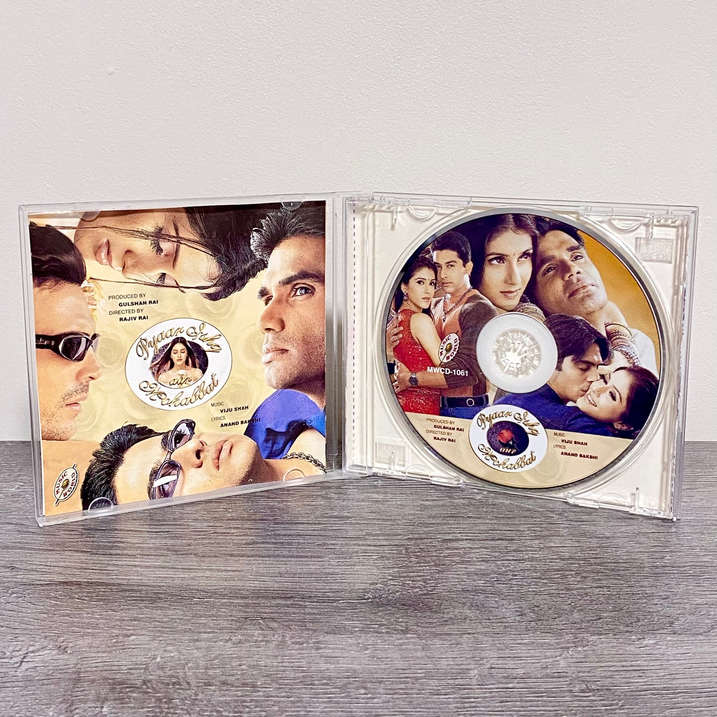 Viju Shah Anand Bakshi Pyaar Ishq Aur Mohabbat Audio CD 2001 Bollywood Hindi