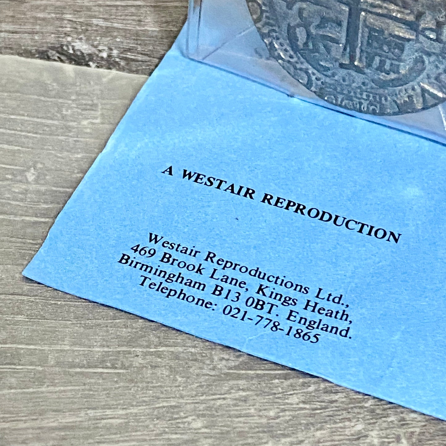 Piece Of Eight Spanish Peso 8 Reales Thorpe Park Pirates Treasure Coin 1676 Rare