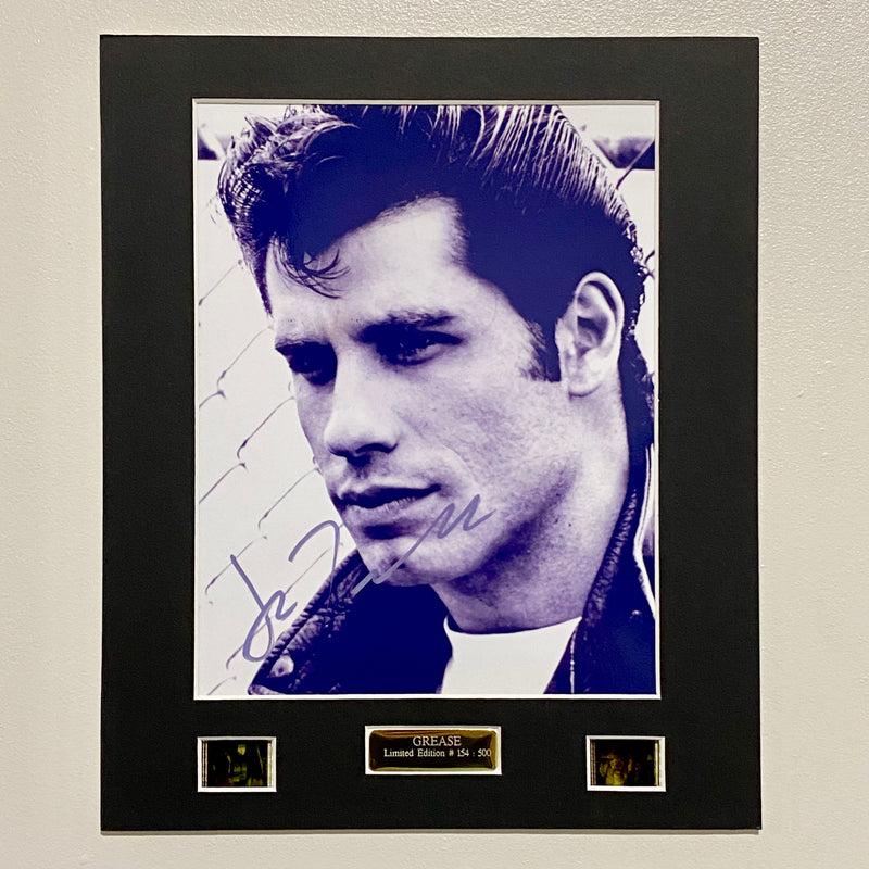 Vintage Grease John Travolta No.154 /500 Limited Ed Mounted Film Cell Display