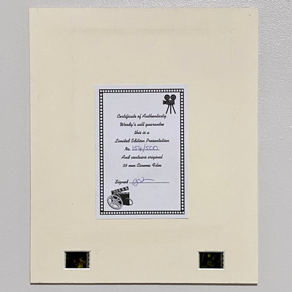 Vintage Grease John Travolta No.154 /500 Limited Ed Mounted Film Cell Display