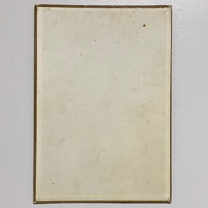 Vintage Senior Scholars Award Certificate On Board The Shaftesbury Society 1938