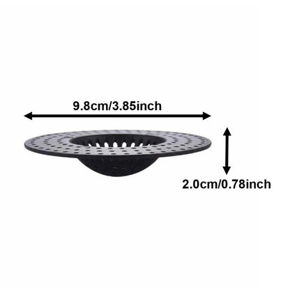 3 Piece Kitchen Sink Drain Strainer Filter Shower Bathroom Hair Stopper Cover