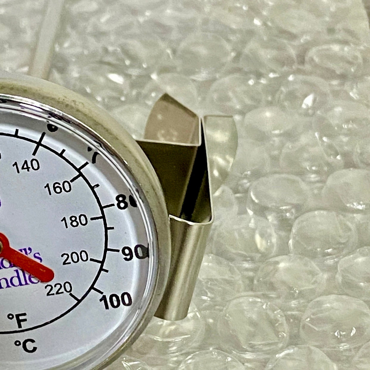 Randall’s Candles Stainless Steel Frothy Coffee & Milk Thermometer 125mm Barista